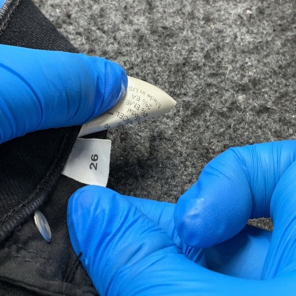 Reformation Black Straight Leg Skinny Jeans | Organic Cotton | Slim High Rise 26 - Picture 5 of 5